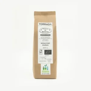 Harina de maíz ecológica tostada